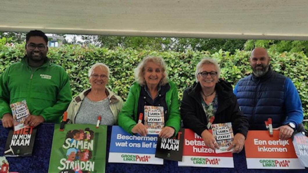 GL-PvdA op de Feestmarkt Sint Pancras 6