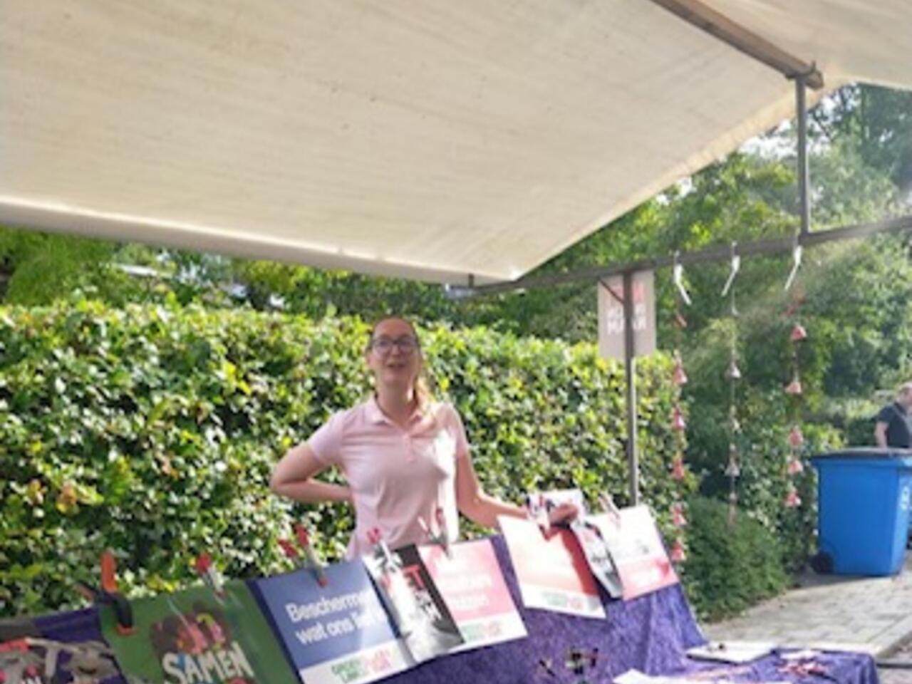 GL/PvdA op de feestmarkt in Sint Pancras 3