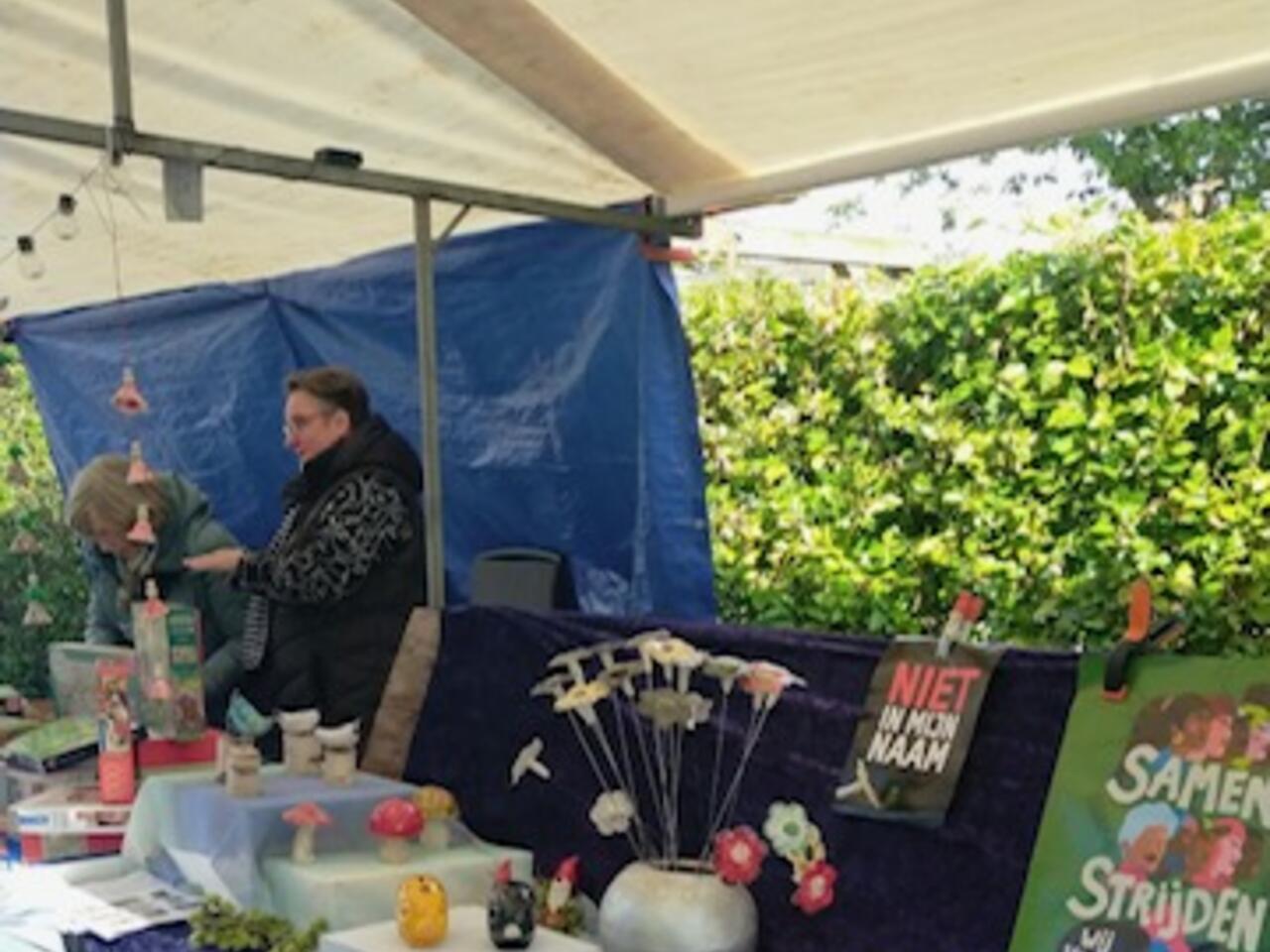 GL/PvdA op de feestmarkt in Sint Pancras 4