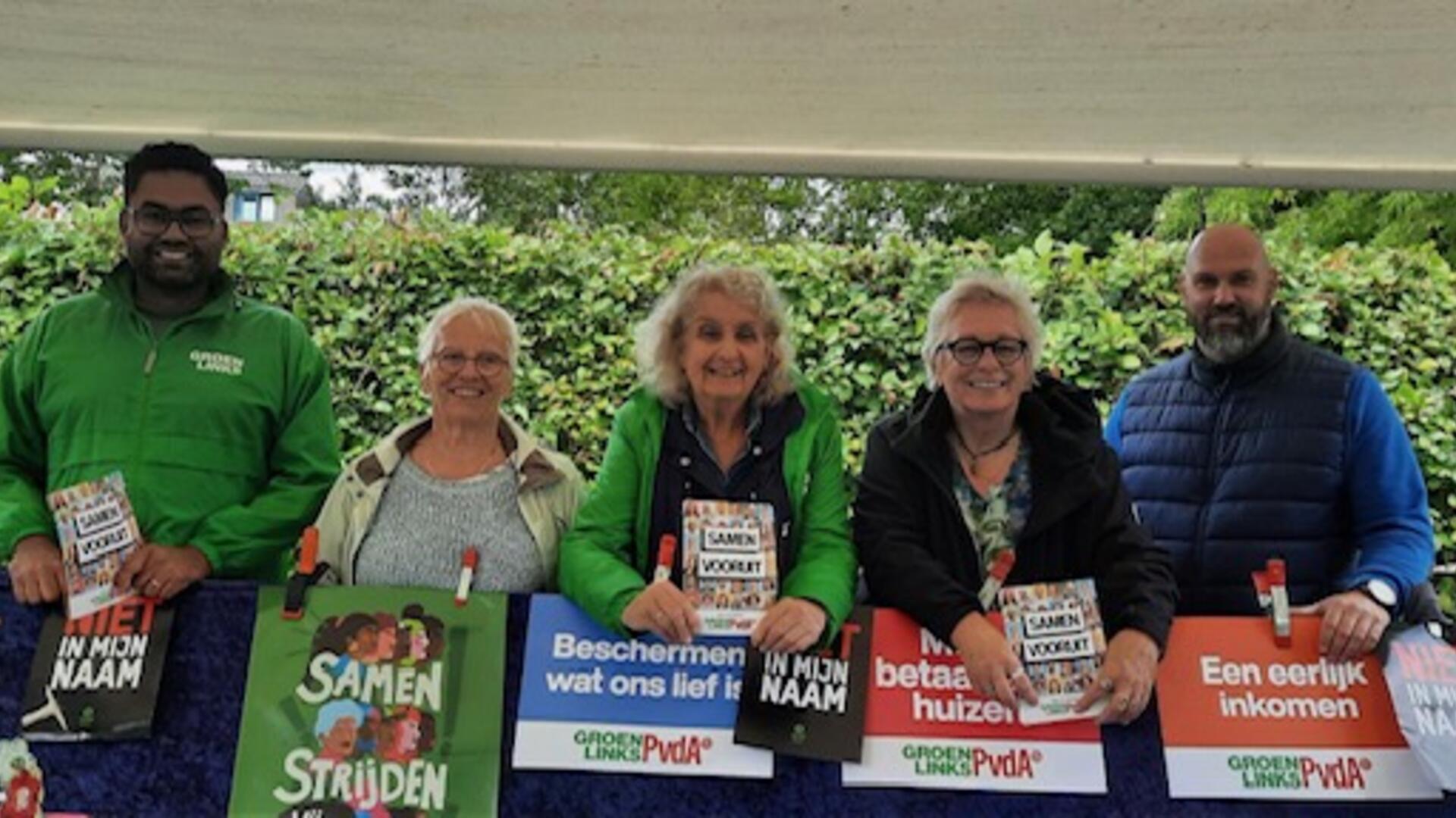 GL-PvdA op de Feestmarkt Sint Pancras 6