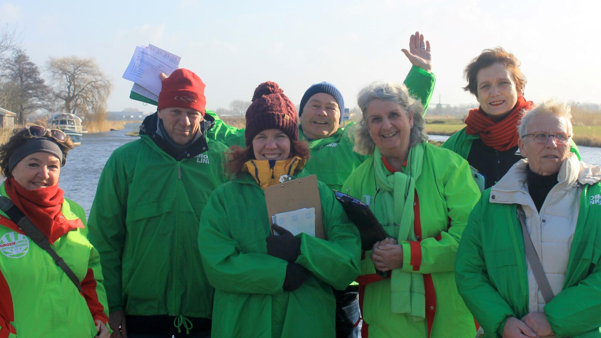 Het huis-aan-huis team voor het Oosterdel